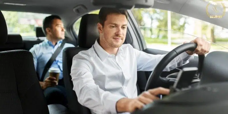 راننده تاکسی اینترنتی در آمریکا