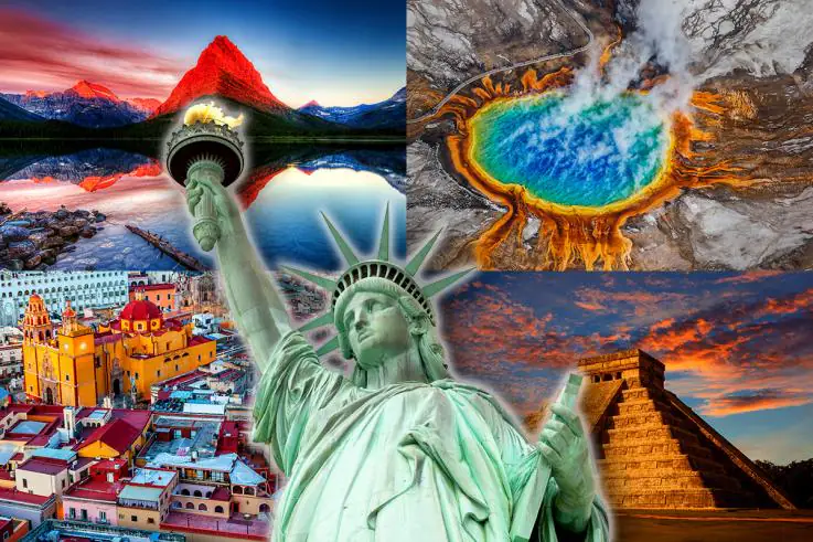 جاذبه های توریستی آمریکا