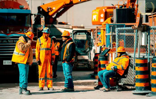 کارگر ساختمانی در آمریکا