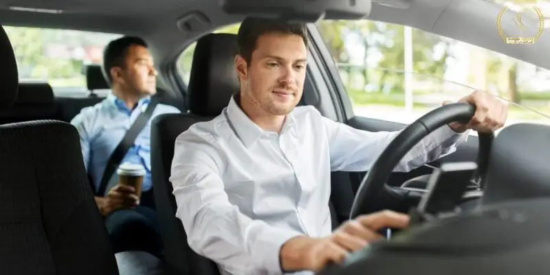 راننده تاکسی اینترنتی در آمریکا