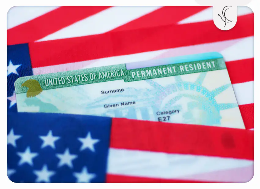 مراحل اخذ گرین کارت خانوادگی